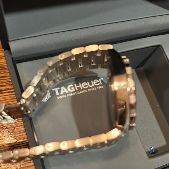 Tag Heuer Men's Silver and Blue Watch - Picture 4 of 8